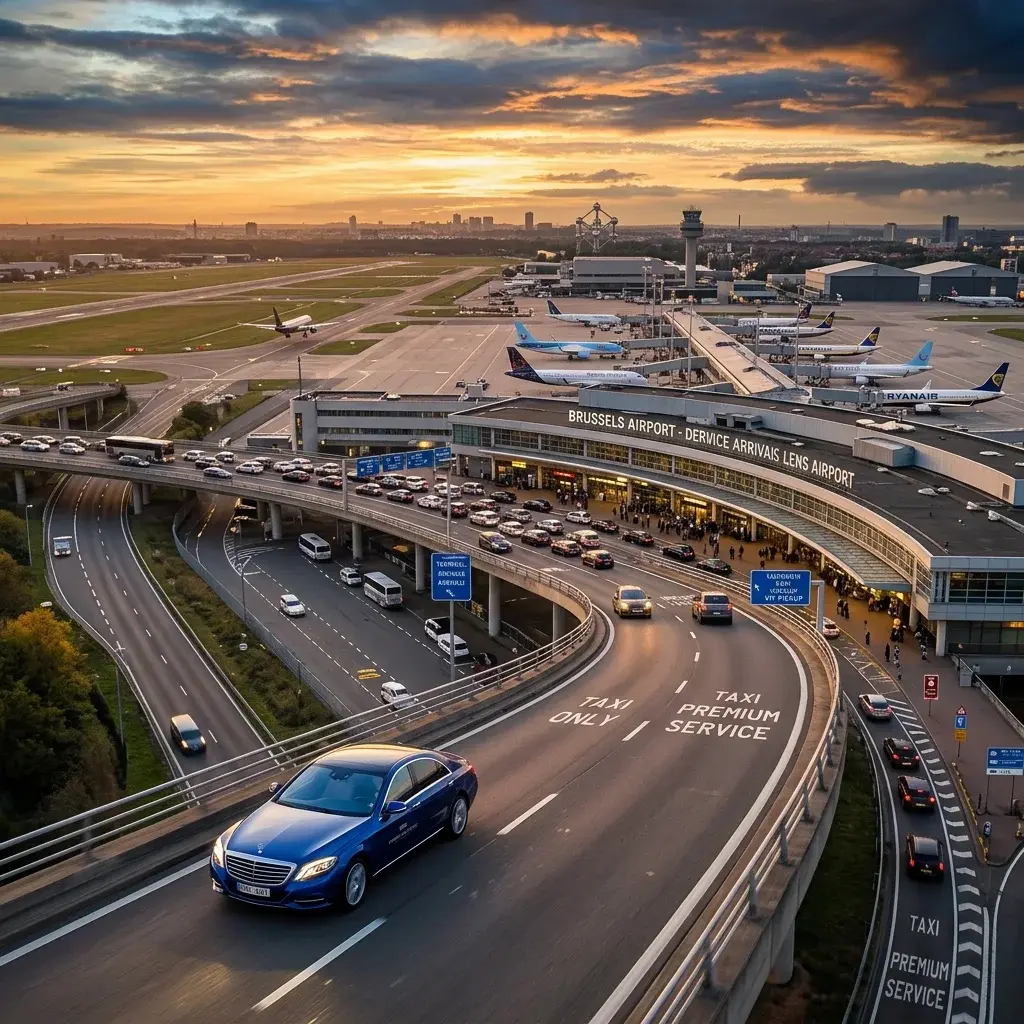 Navette aéroport Brussels Airport Zaventem et Charleroi